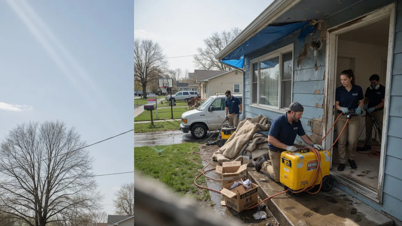 Basement Flood Cleanup in Weston, OR near me